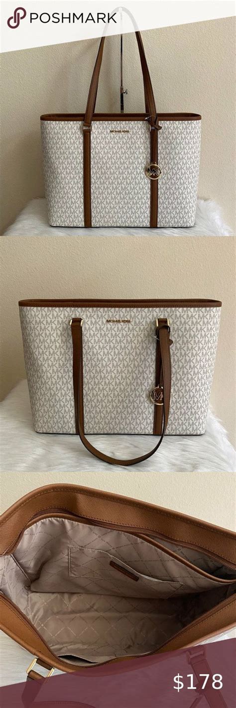 michael kors sady tote vanilla|michael kors sady tote bag.